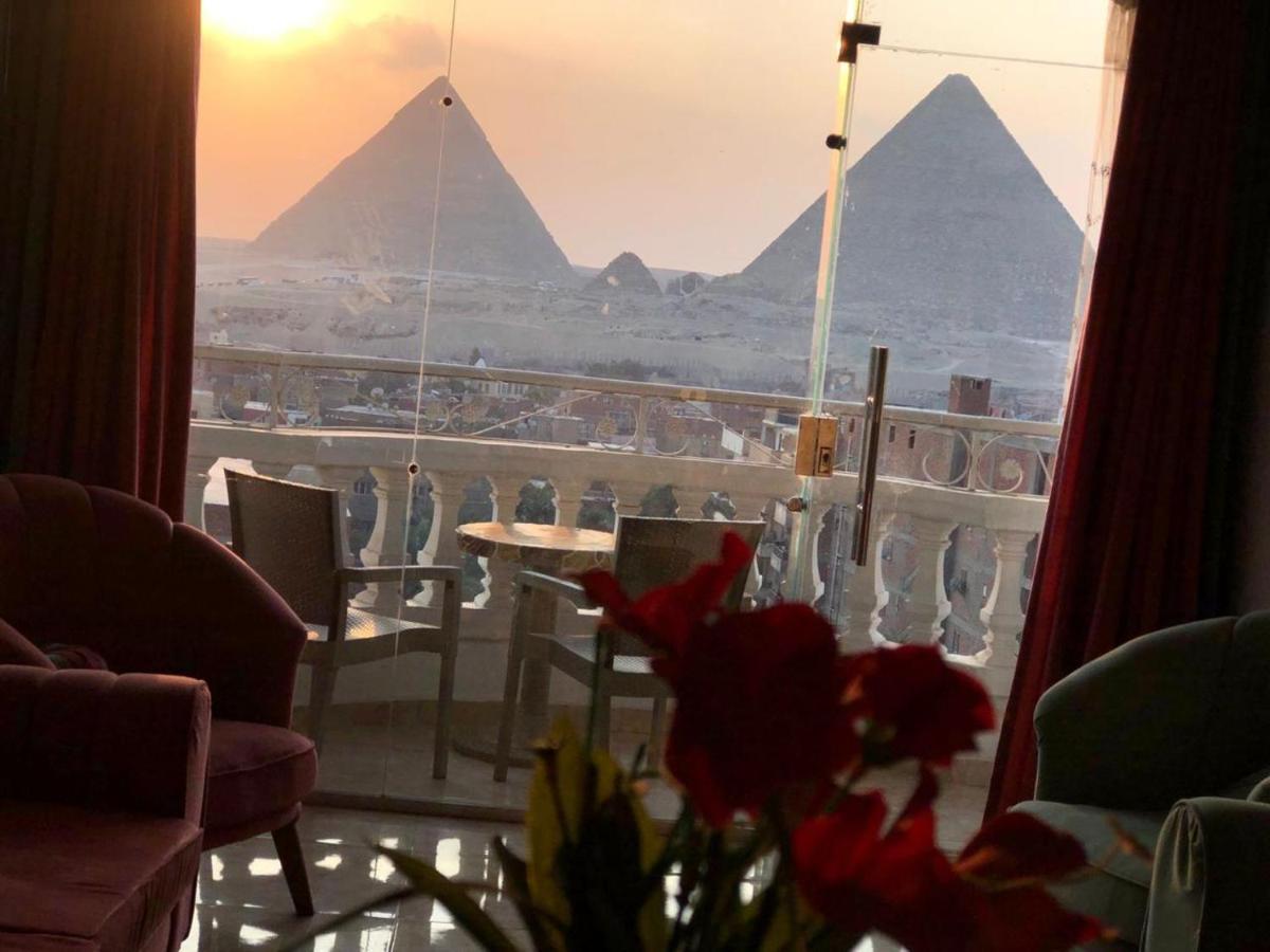 Full Pyramids View Apartment With Balcony For 8 P Kafret el-Gabal 외부 사진