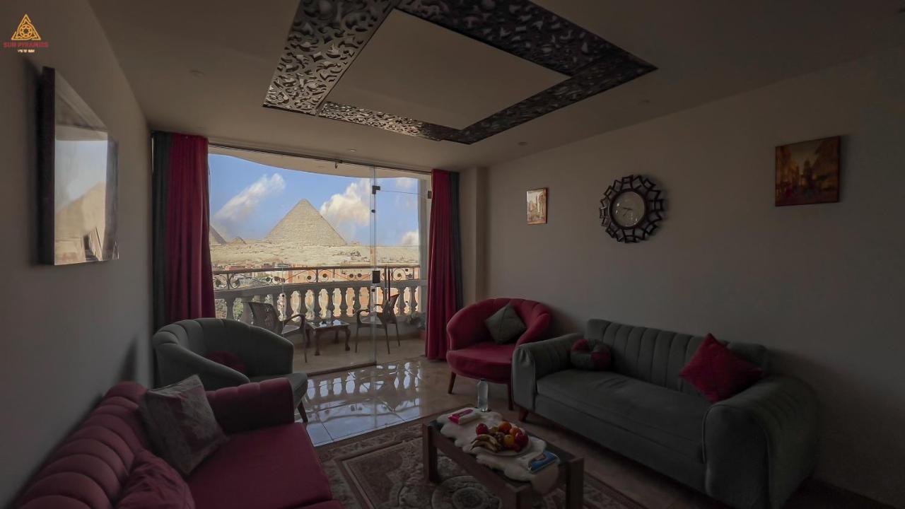Full Pyramids View Apartment With Balcony For 8 P Kafret el-Gabal 외부 사진
