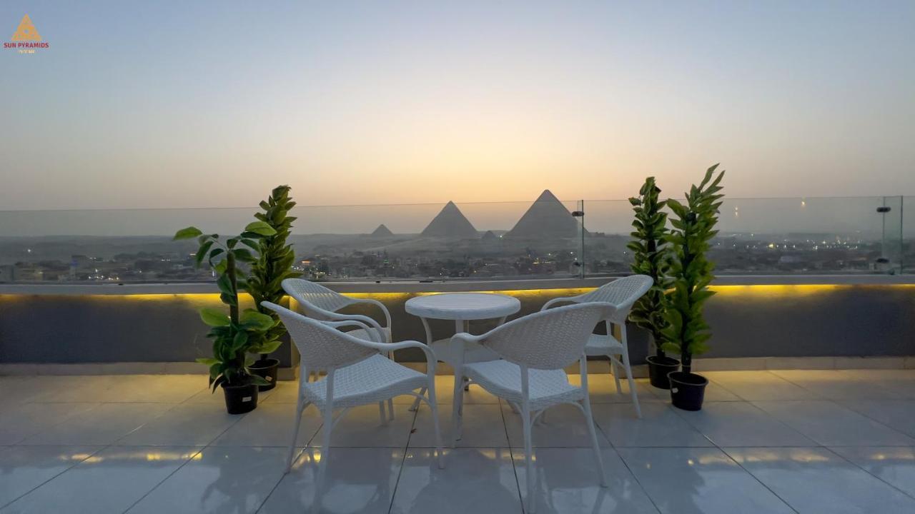 Full Pyramids View Apartment With Balcony For 8 P Kafret el-Gabal 외부 사진