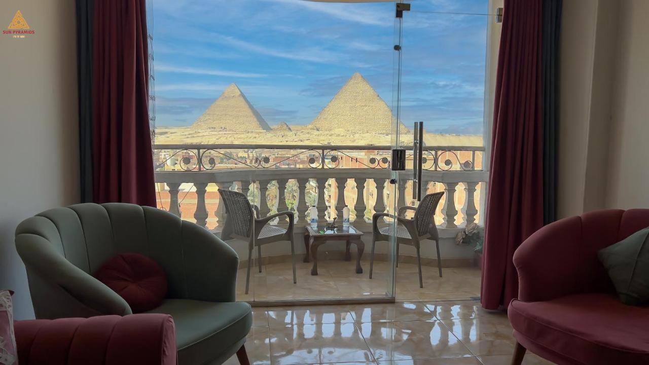 Full Pyramids View Apartment With Balcony For 8 P Kafret el-Gabal 외부 사진
