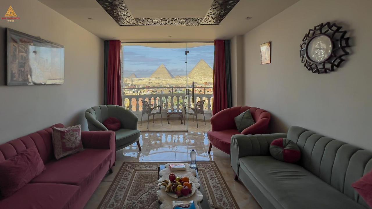 Full Pyramids View Apartment With Balcony For 8 P Kafret el-Gabal 외부 사진
