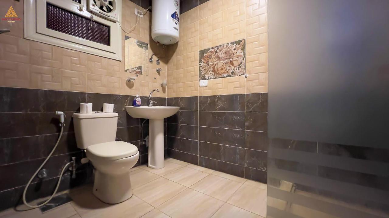 Full Pyramids View Apartment With Balcony For 8 P Kafret el-Gabal 외부 사진