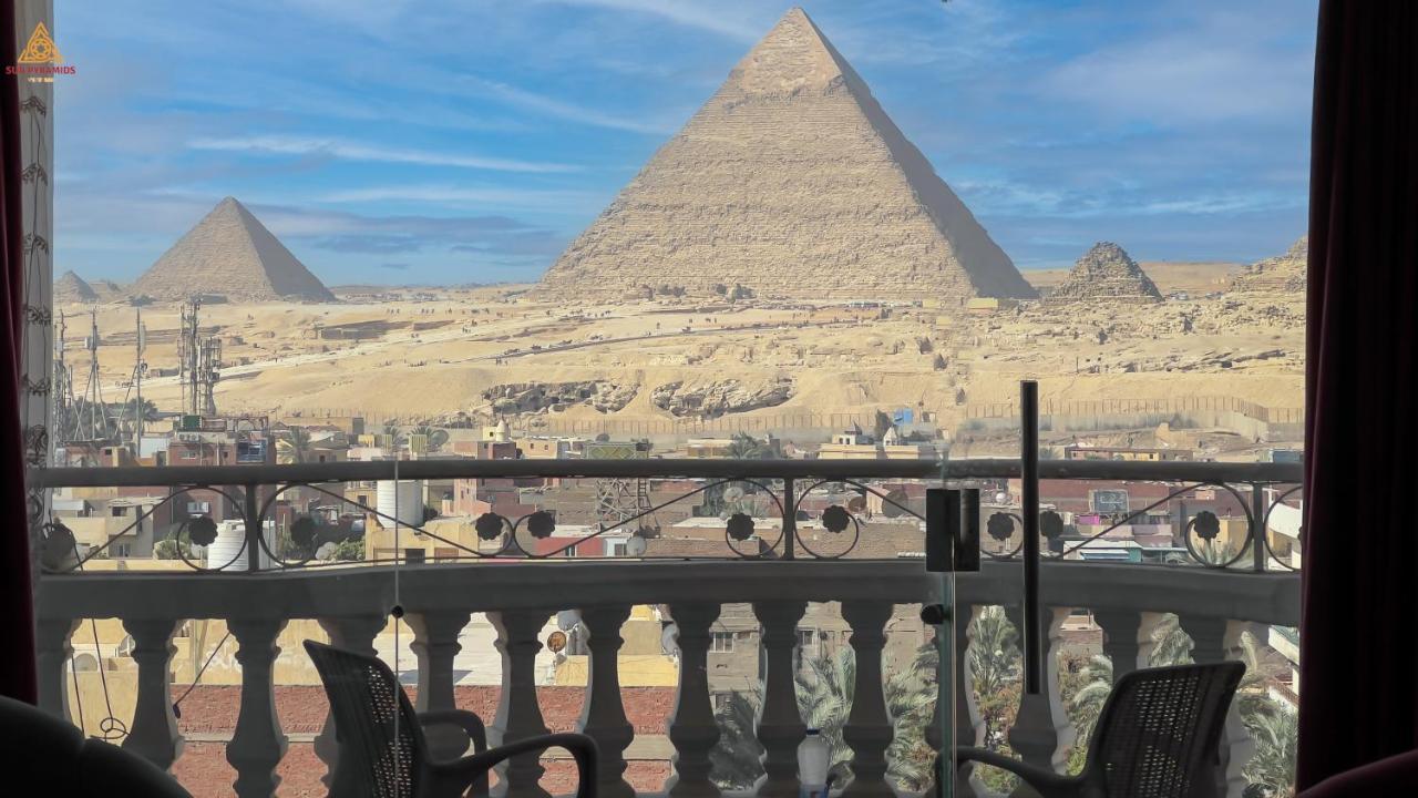 Full Pyramids View Apartment With Balcony For 8 P Kafret el-Gabal 외부 사진