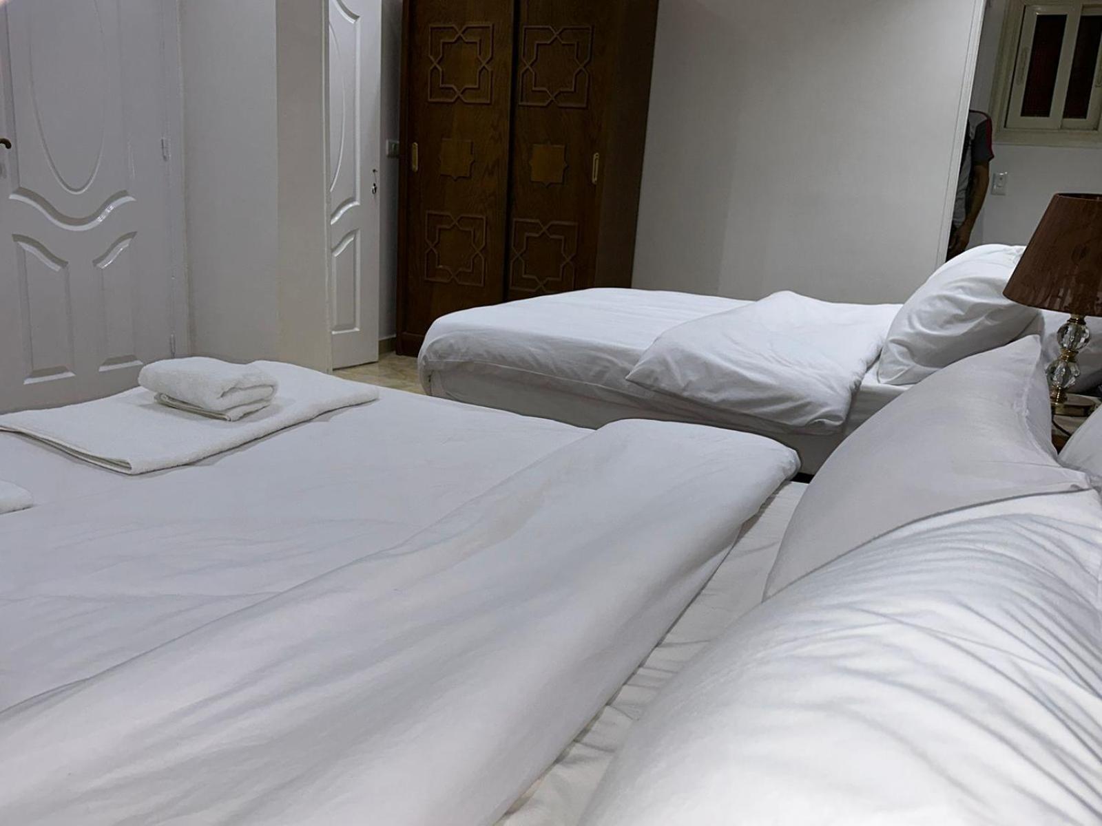 Full Pyramids View Apartment With Balcony For 8 P Kafret el-Gabal 외부 사진